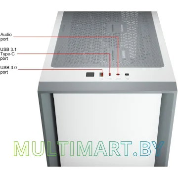 Корпус Corsair 4000D (CC-9011199-WW) картинка 3